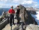 Reinhard und Anke auf der Dahmannspitze, 3.397 m (16. Aug.)