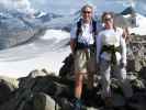 Ich und Daniela auf der Dahmannspitze, 3.397 m (16. Aug.)