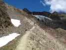 Anke zwischen Breslauer Hütte und Rofenbach (17. Aug.)