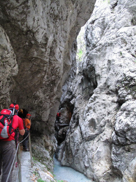 Axel und Erhard in der H&ouml;llentalklamm