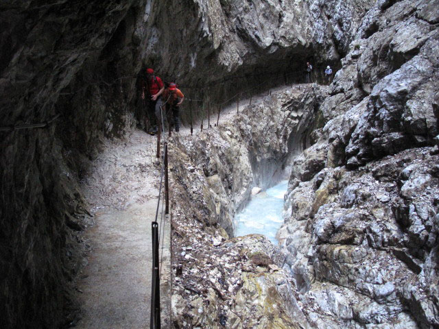 Axel und Erhard in der H&ouml;llentalklamm