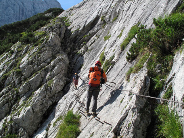 Andreas und Erhard zwischen H&ouml;llentalanger und Brett