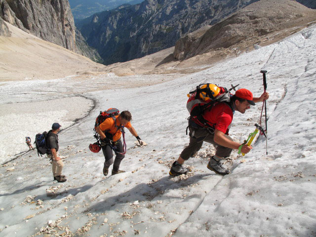 Erhard und Axel am H&ouml;llentalferner