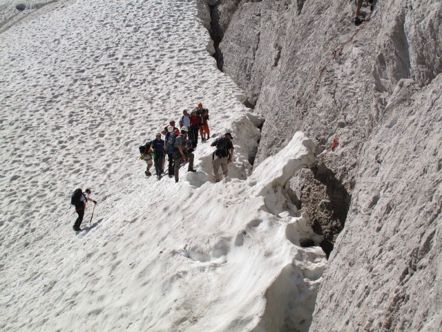H&ouml;llental-Klettersteig: Einstieg