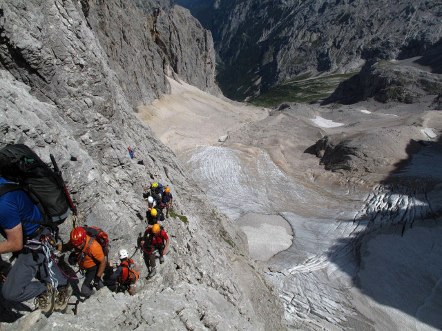 H&ouml;llental-Klettersteig: Erhard und Axel
