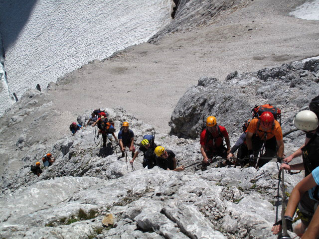 H&ouml;llental-Klettersteig: Andreas, Axel und Erhard