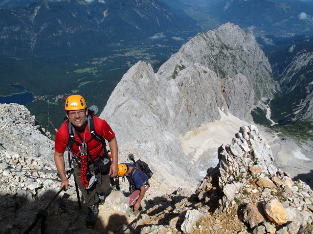 H&ouml;llental-Klettersteig: Axel und Andreas