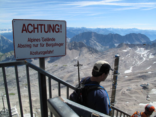 Andreas und Erhard beim M&uuml;nchner Haus