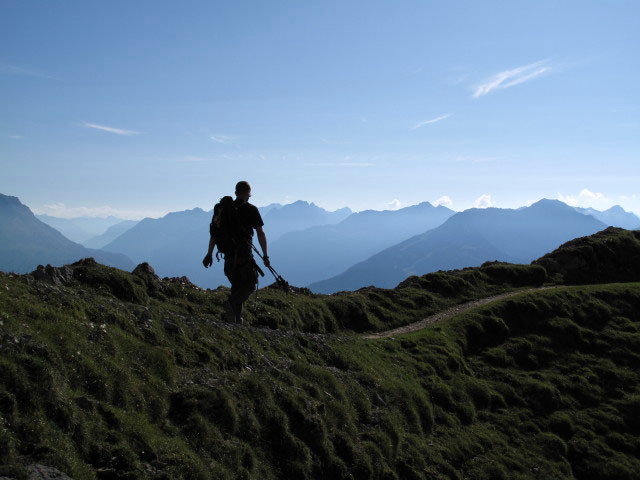 Weg 801 zwischen Weg 821 und Gamskar