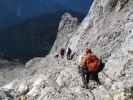 Stopselzieher-Klettersteig: Axel und Erhard