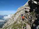 Andreas und Erhard auf Weg 801 zwischen Wiener Neustädter Hütte und Weg 821