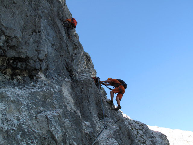 Mauerl&auml;ufer-Klettersteig: Erhard und Andreas