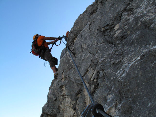 Mauerläufer-Klettersteig: Axel