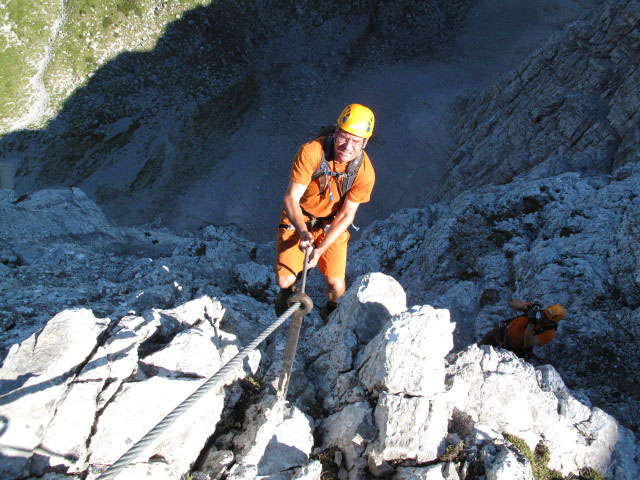 Mauerl&auml;ufer-Klettersteig: Andreas und Axel