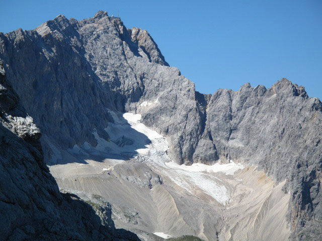 Höllentalferner von der Alpspitz-Ferrata aus