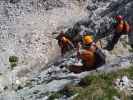 Alpspitz-Ferrata: Axel, Andreas und Erhard