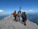 Axel und ich auf der Alpspitze, 2.620 m