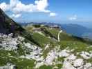 Bergstation der Alpspitzbahn vom Nordwand-Klettersteig aus