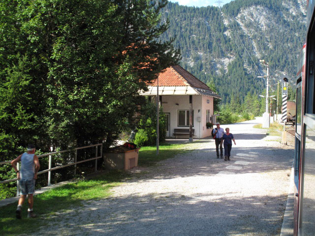 Haltestelle Gie&szlig;enbach, 1.019 m