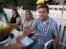 Yasmin, Doris und Thomas im Strandcafe