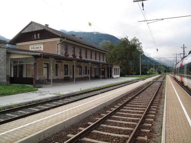 Bahnhof Dölsach, 653 m (30. Aug.)