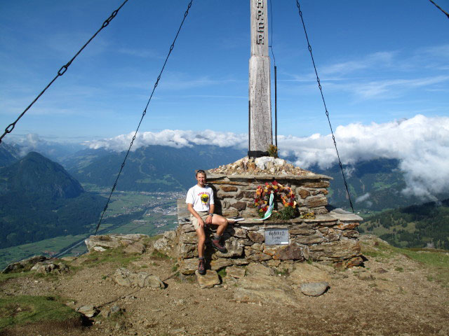 Ich am Ederplan, 2.062 m (30. Aug.)