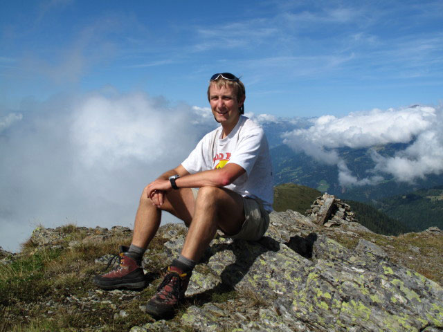 Ich am Loneskopf, 2.245 m (30. Aug.)