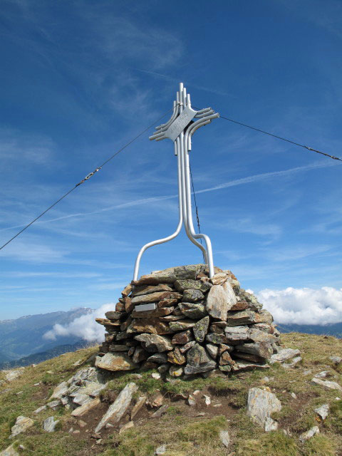 Gipfelkreuz des Loneskopfes (30. Aug.)