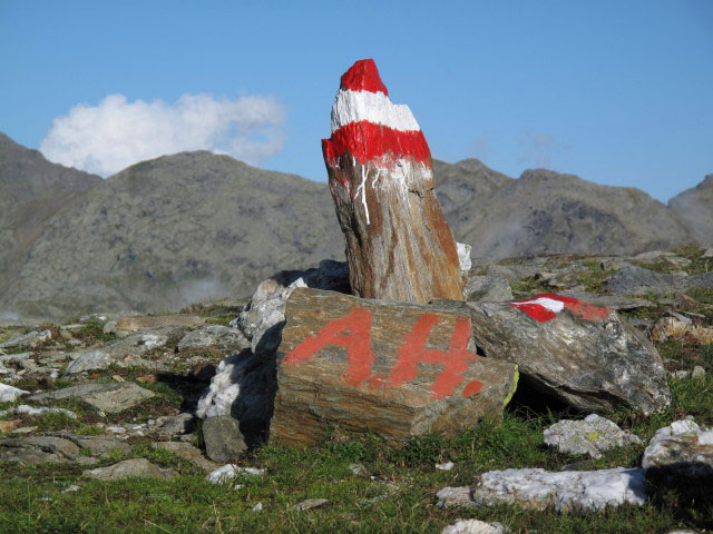 Ochsenalmt&ouml;rl, 2.456 m (30. Aug.)