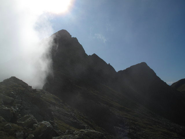 Moritzhorn vom Klingentörl aus (30. Aug.)