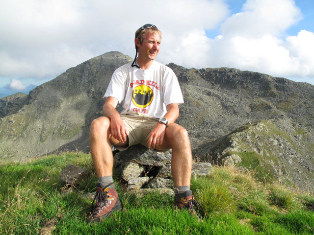 Ich am Lackent&ouml;rlspitz, 2.443 m (31. Aug.)