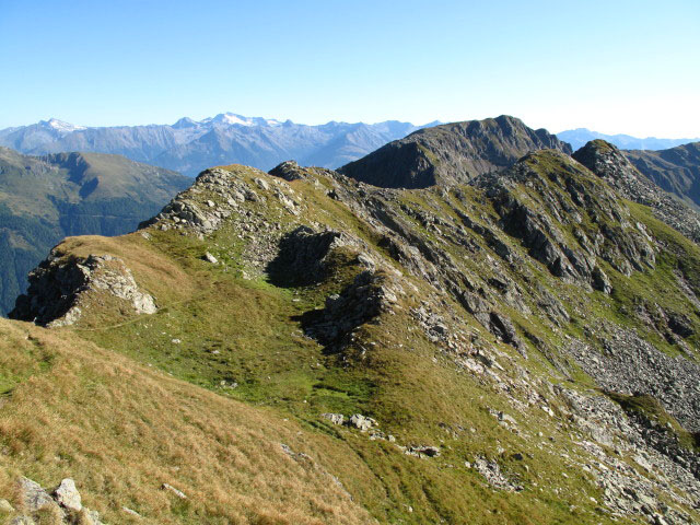 Heinrich-Hecht-Weg zwischen Annaruhe und Goldgrubenscharte (1. Sept.)