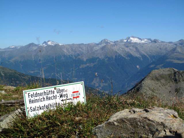 Goldgrubenscharte, 2.448 m (1. Sept.)