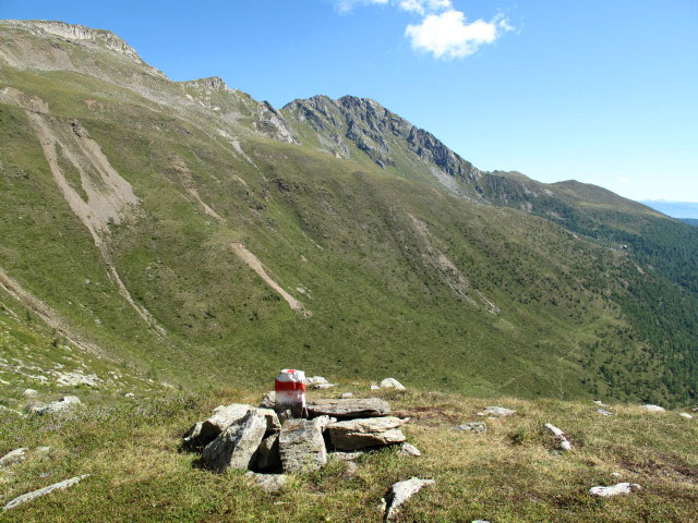 Heinrich-Hecht-Weg zwischen Goldgrubenscharte und M&auml;uerle (1. Sept.)