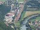 Bahnhof Möllbrücke-Sachsenburg vom Sachsenweg aus (1. Sept.)