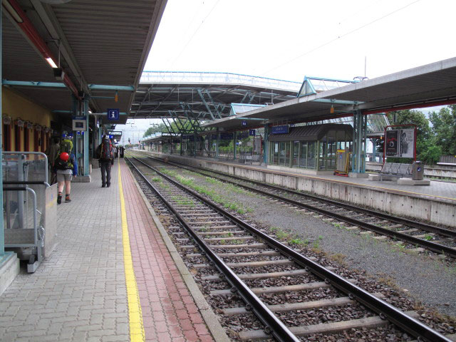 Bahnhof Zell am See, 752 m (2. Aug.)