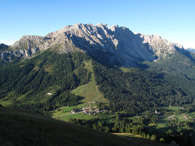 Latemargruppe von Weg 539 aus