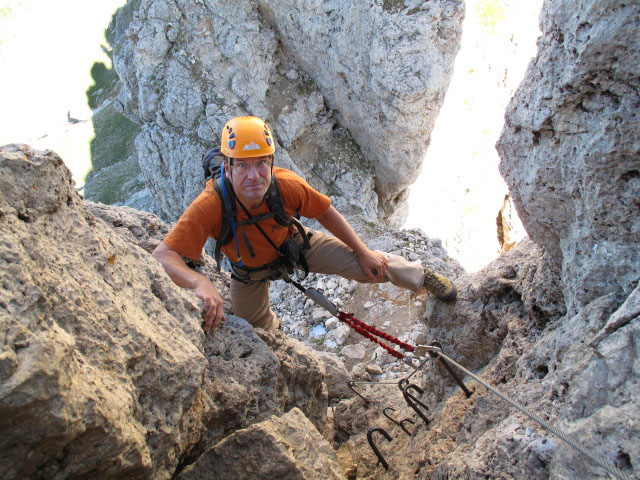 Masare-Klettersteig: Andreas