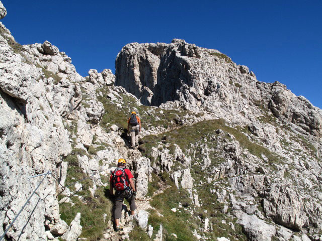 Masare-Klettersteig: Axel und Andreas