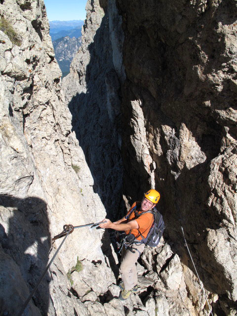 Masare-Klettersteig: Andreas