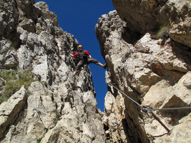 Masare-Klettersteig: Axel