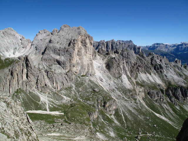 I Mugogn vom Rotwand-Klettersteig aus