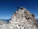 Via Ferrata Mario Bianci: Axel auf der Cima de Mesco, 3.154 m