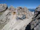 Forcella Stounies von der Via Ferrata Mario Bianci aus