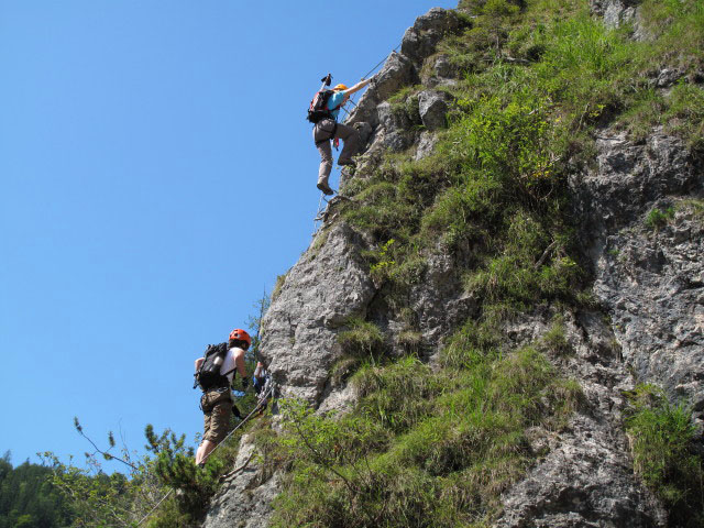 Gr&uuml;nstein-Klettersteig: Isidor-Variante