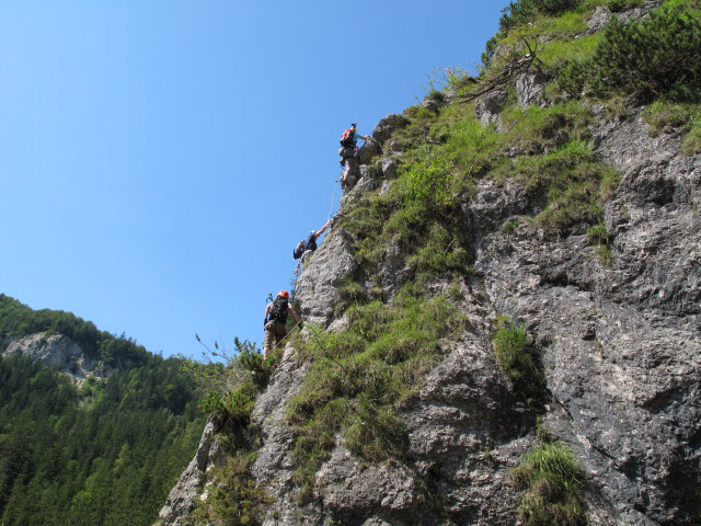 Grünstein-Klettersteig: Isidor-Variante