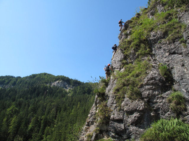 Grünstein-Klettersteig: Isidor-Variante