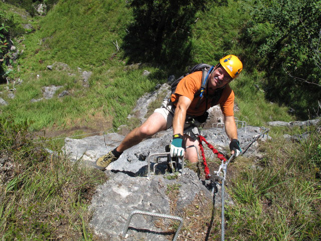 Grünstein-Klettersteig: Andreas