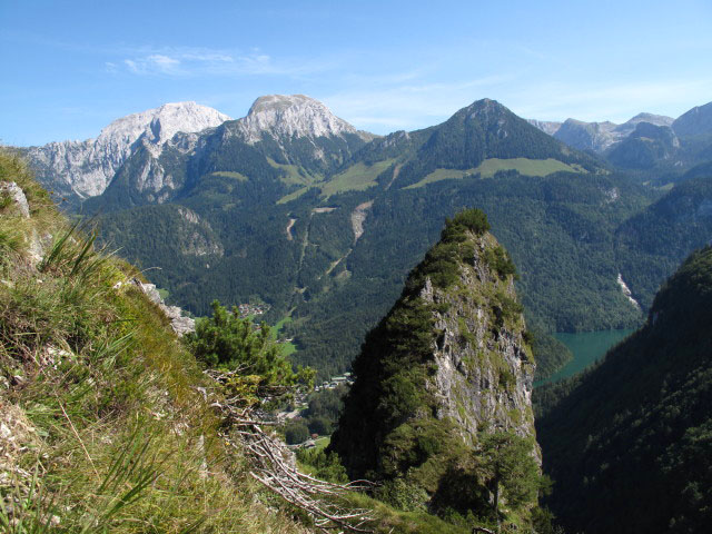 Hoher Göll vom Grünstein-Klettersteig aus