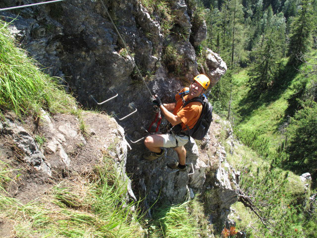 Gr&uuml;nstein-Klettersteig: Andreas